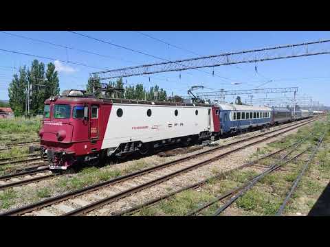 Tren IR1752 Suceava Nord - Bucuresti Nord pleaca din Bacau cu EA769 - 16.06.2022