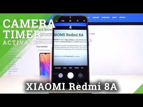 How to Turn On Camera Timer in XIAOMI Redmi 8A – Use Camera Timer