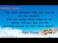 Birthday Quotes Famous Quotations