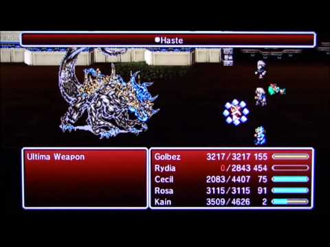 DSP Gets Frustrated at Ultima Weapon in FFIV: After Years