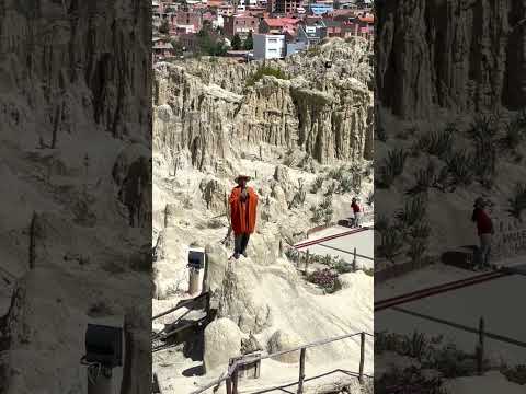 Valle de la Luna (moon valley) in La Paz Bolivia
