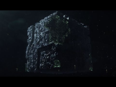 Star Trek - Borg Cube & Space Station scenes