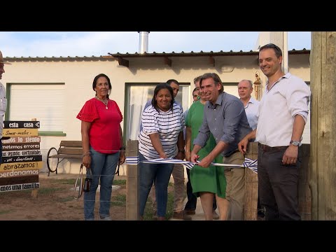 Mevir inauguró 45 viviendas en Arévalo, departamento de Cerro Largo