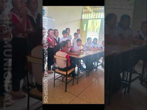 Elecciones de los Contralores Escolares en la E.B.E.B. CON Armadillo NER 608