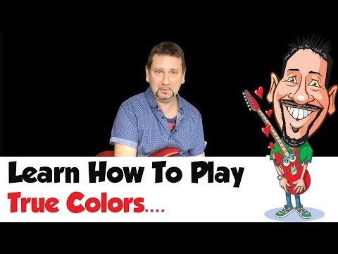 Learn How to Play True Colors By Jusitin Timberlake