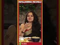 actress pragathi favourite food rayalaseemaruchulu cloudkitchen streetbyte sillymonks biryani