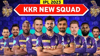 IPL 2023 - Kolkata Knight Riders Full Squad  | KKR Probable Squad For IPL 2023 | KKR 2023 Squad