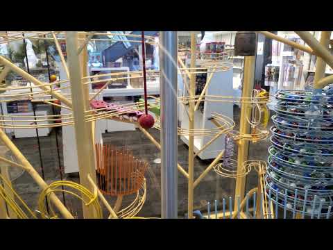 George Rhoads Kaleidoscopic Marble Machine at the Corning Museum of Glass (11/02/2023)