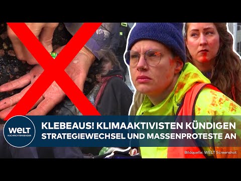 KLIMAKLEBER: "Ungehorsame Versammlungen!" Strategiewechsel von Letzter Generation in Deutschland