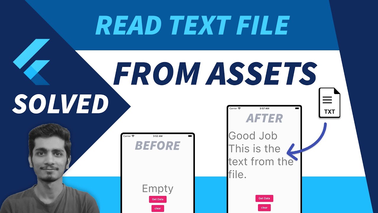 Flutter Read Text File From Assets
