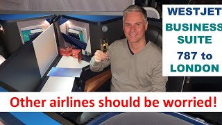 Westjet new 787 Business Class - must try must fly