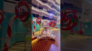 Sweet Moments 🍭 #CruiseVlog #MSCWorldEuropa #CruiseLife #TravelVlog #LuxuryCruise #cruise #msc