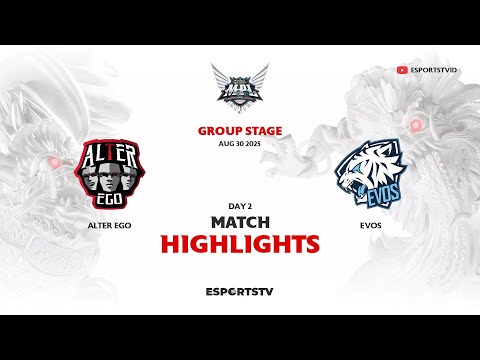 Alter Ego vs EVOS HIGHLIGHTS MPL ID S16 | EVOS VS AE ESPORTSTV