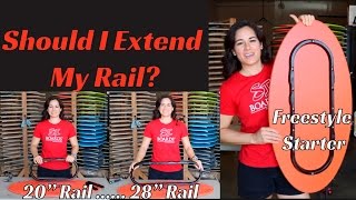 DIY Balance Board for Core Training | Si Boards Freestyle Starter Rail Extension