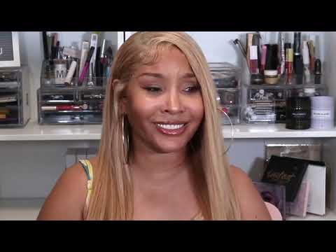 Strawberry Blonde Color 27 Straight Lace Front Wig 24inch 150 Density