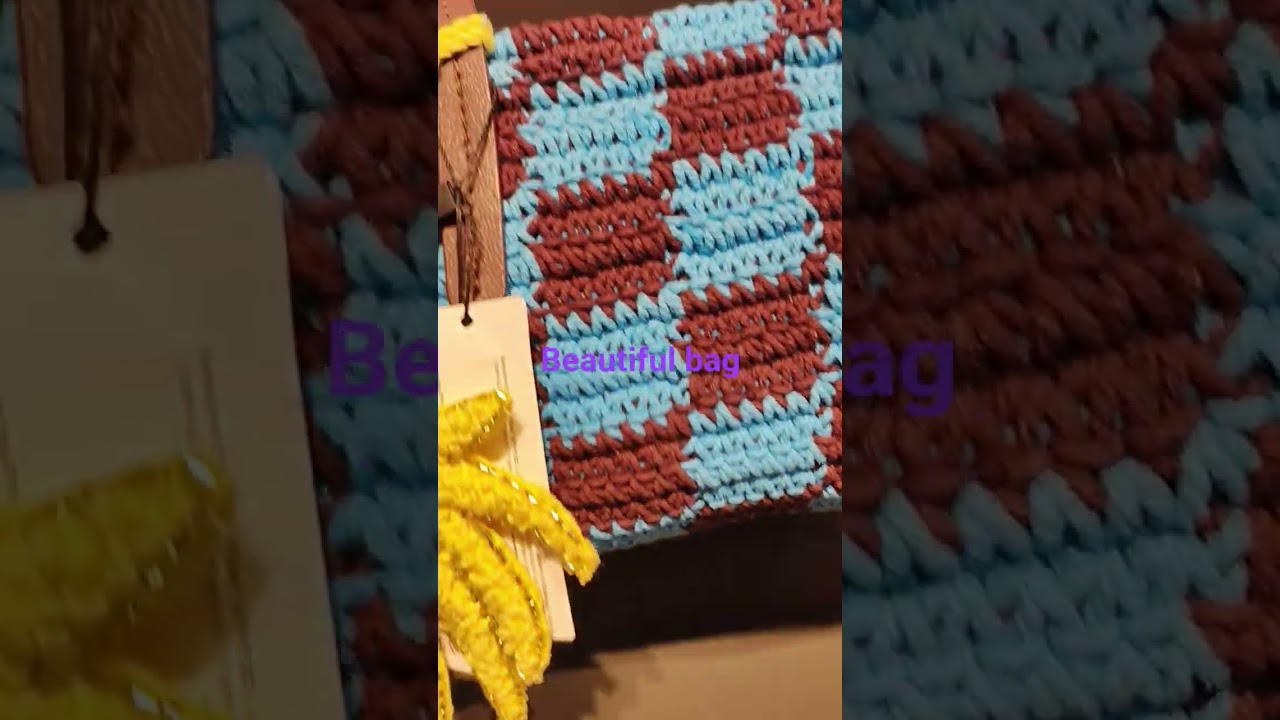 beautiful crochet bags wow#crochet #knitting bag#crochet bag