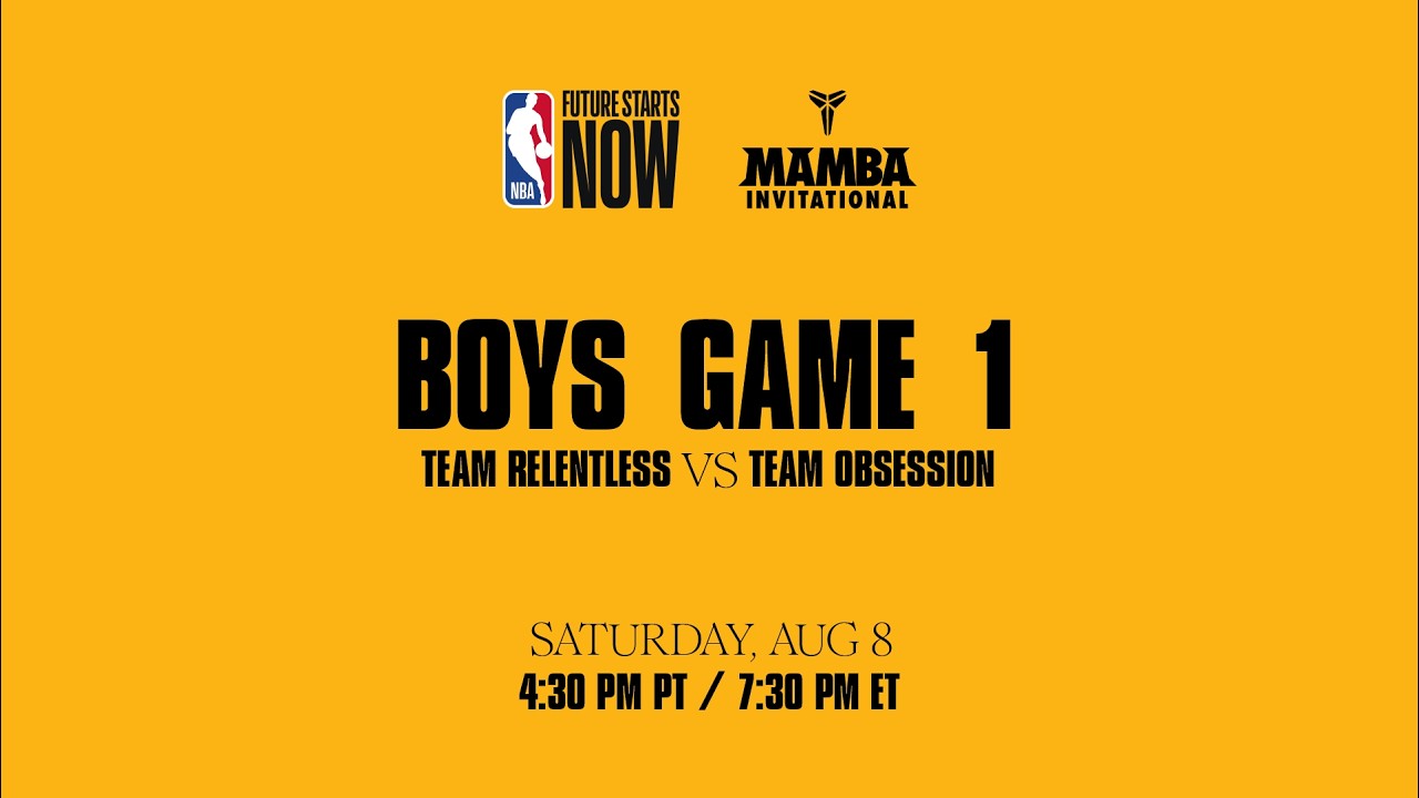 Nike Mamba Invitational: Boys Game 1 - Team Relentless vs. Team Obsession