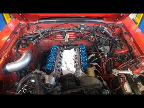 Foxbody mustang intake manifold removal
