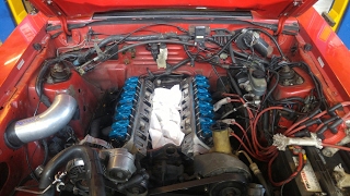 Foxbody mustang intake manifold removal