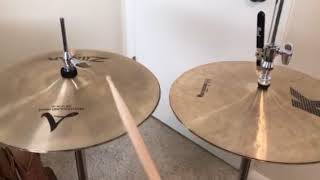 Video thumbnail for 14" Zildjian A Mastersound Hats vs. 14" Zildjian K Mastersound Hats by RazeTheWeak