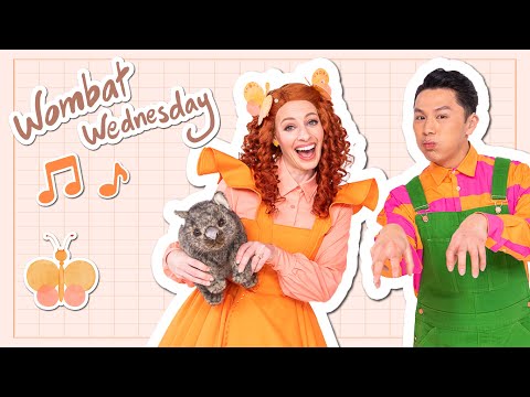 Emma Memma: Wombat Wednesday (Auslan) | Music & Dance for Kids #EmmaMemma