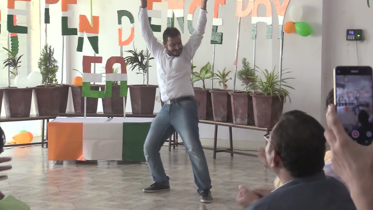 Independence Day Celebration At Engineers Academy |Dance Performance By Krishan Sir|Full Dance Masti