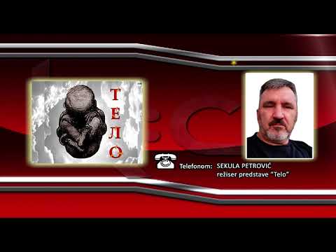 FONO : Sekula Petrović - Najava predstave 