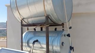 Kapalı Devre Güneş Enerjisi Nasıl Çalışır. Kollektorlere Su Nasıl Dolar. Detaylı