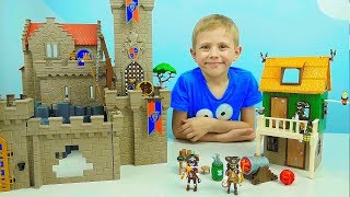 Playmobil Конструктор Оранжевый гонщик на роликах
