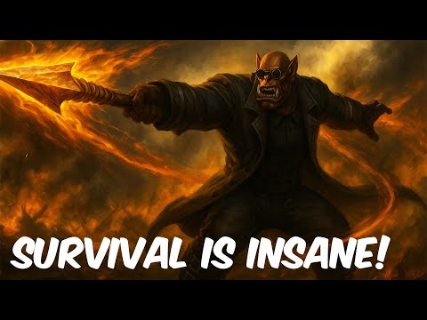 SURVIVAL IS INSANE! - Survival hunter pvp the war within 11.2