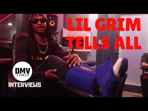 Lil Grim (Official Interview) on being shot at 7 times, his current health and  Here4aReason 2