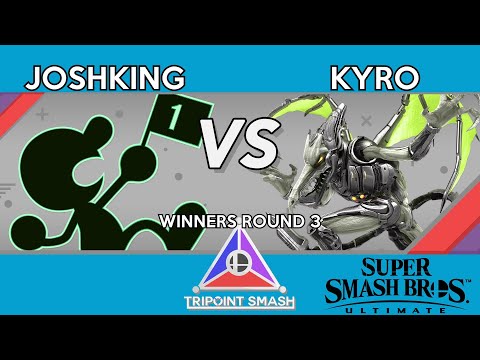Tripoint Smash 48 - Winners Round 3 - JoshKing (Mr Game and Watch) Vs. Kyro (Ridley)
