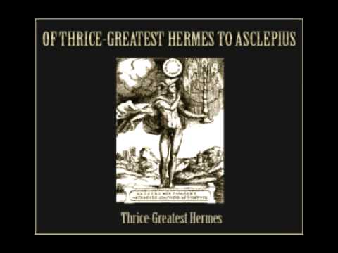 A Letter to Asclepius - Hermes Mercurius Trismegistus
