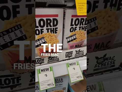 Vegan Mac & Cheese from Lord of the Fries now available at Coles Supermarkets #vegansofaustralia