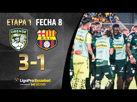 FULL SUMMARY: ORENSE 3-1 BARCELONA SC l LIGAPRO ECUABET - MATCHDAY 8