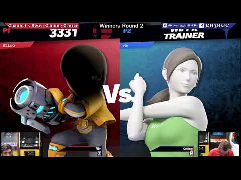 Channel 3 RGC - Kellog(Mii Gunner) vs. Riv(Wii Fit Trainer) - Winners Round 2 09/29