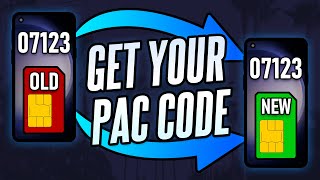 How to Get Your PAC Code From Your Network (ALL UK NETWORKS)