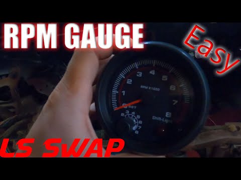 RPM GAUGE INSTALL ON LS FOXBODY