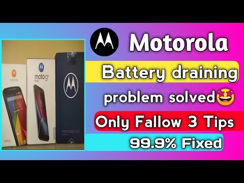 Motorola battery draining problem solved 100% | Moto battery drain problem fix | Battery saving tips