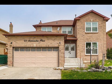 Real Estate Property | Home tour Toronto Canada | 65 FAIRMEADOW PL Whitby, Ontario
