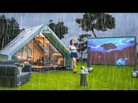 REGENCAMPING · LUXUS LUFTZELT☔️