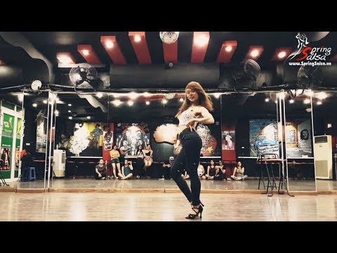Demo Bachata Lady Styling - Bích Ngọc @ SPRING SALSA DANCE COMPANY