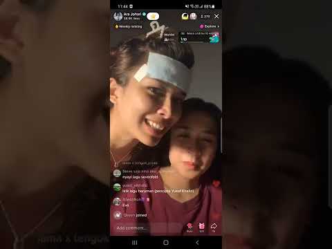 17/6/2022 (2) Ara Johari - Bertahan terluka/ Bila Nanti/ Sepi Sekuntum Mawar Merah | TikTok LIVE