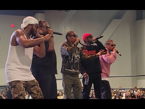 Bone Thugs-N-Harmony Backstage | All 5 Members Live | Lowrider Super Show 2025 | Allstars United LLC
