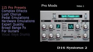 Video thumbnail for D16 Syntorus 2 - Pro Modulation by Recording Studio Tutorials & Guides With Steve