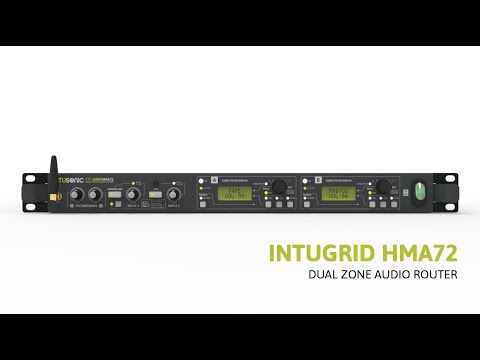INTUSONIC HMA72 2-Zonen Audio Router