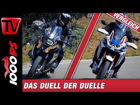 BMW R 1250 GS gegen Honda Africa Twin - Vergleichstest an der Spitze der Nahrungskette 2020