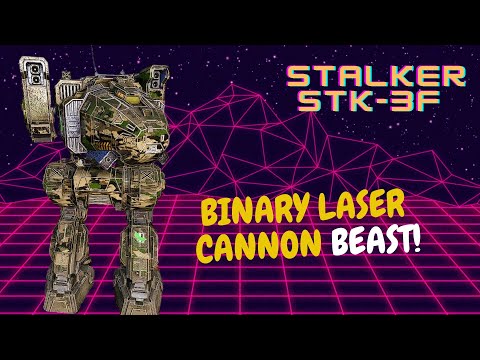 Best Stalker for Binary Laser Cannons. MechWarrior Online (MWO).