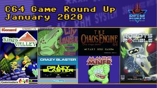 C64 Game Round Up  - January 2020 (RGN Episode 133)