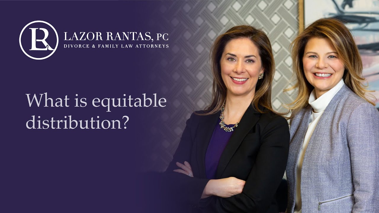 What is equitable distribution?